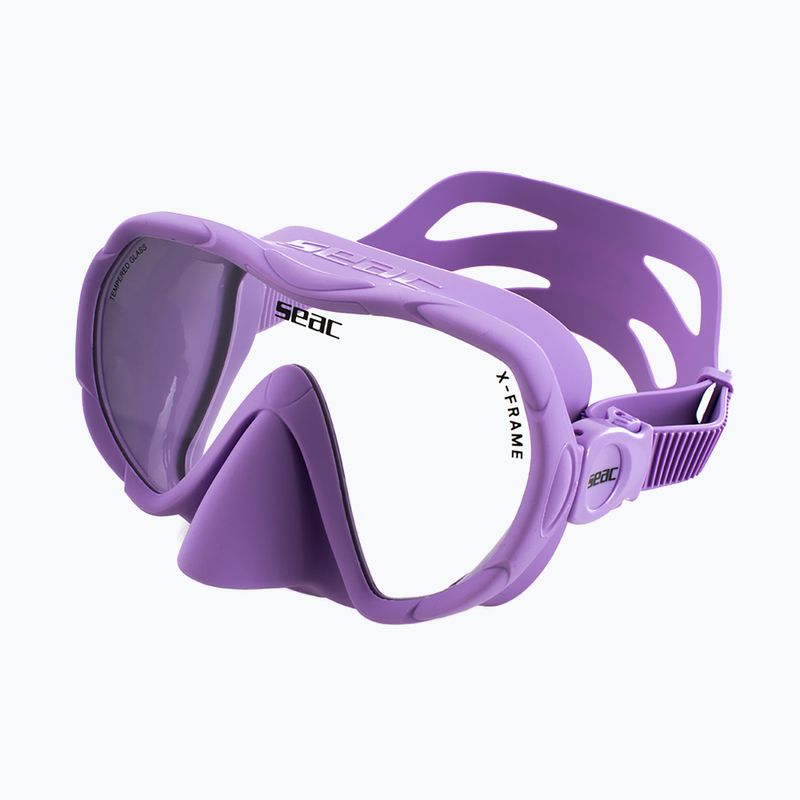 Tauchmaske SEAC X-Frame lilac 2