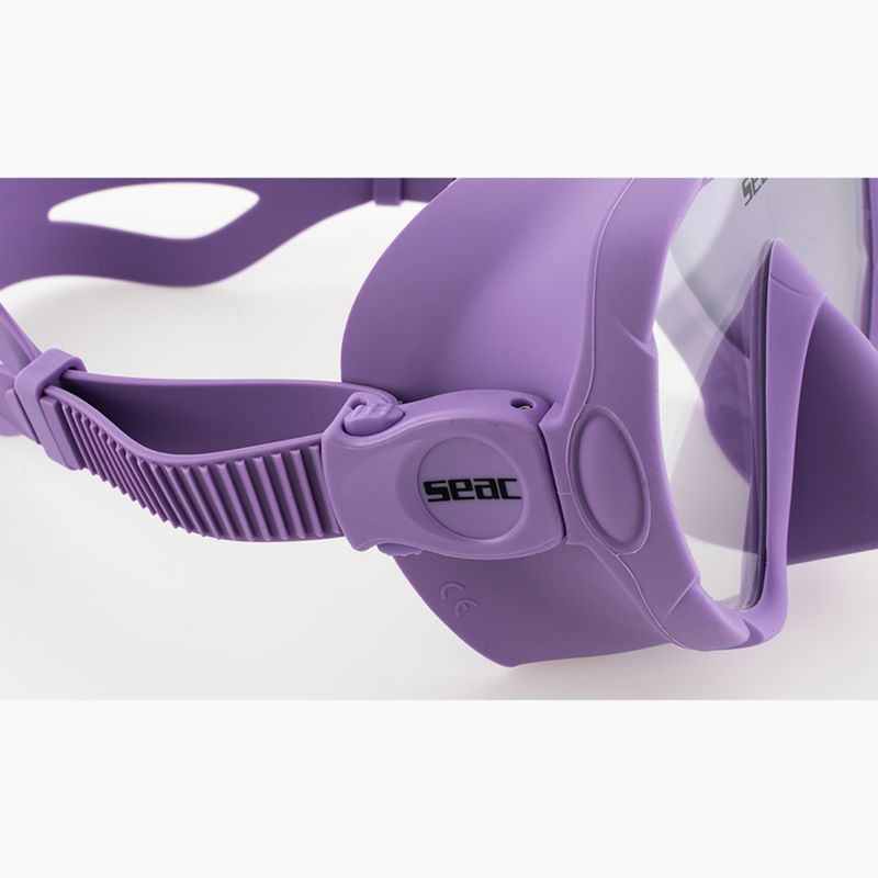 Tauchmaske SEAC X-Frame lilac 5