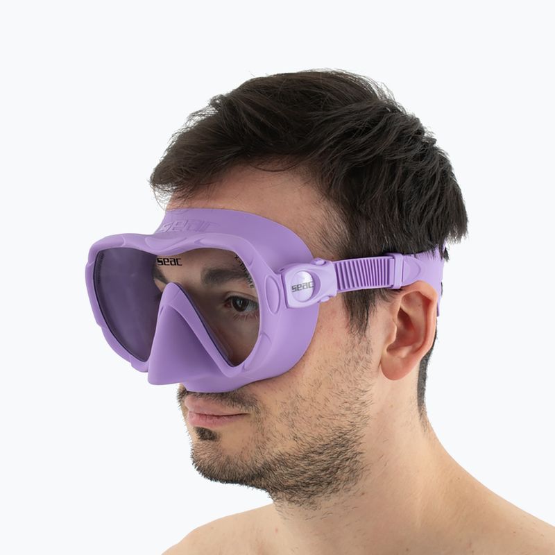 Tauchmaske SEAC X-Frame lilac 9