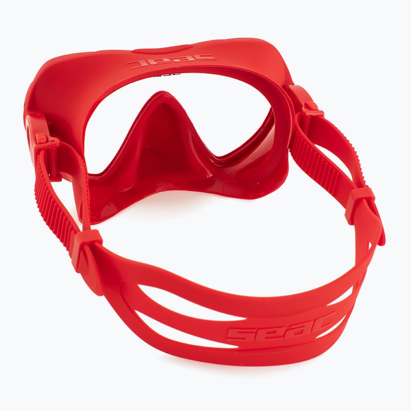 Tauchmaske SEAC X-Frame red 3