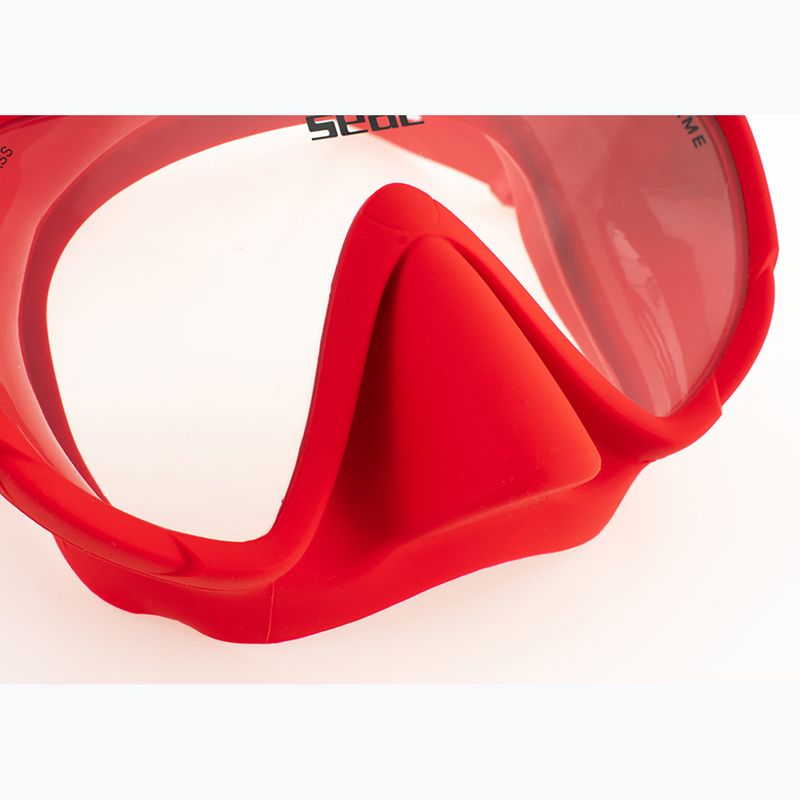 Tauchmaske SEAC X-Frame red 6