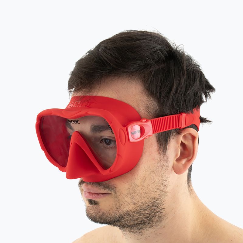 Tauchmaske SEAC X-Frame red 9