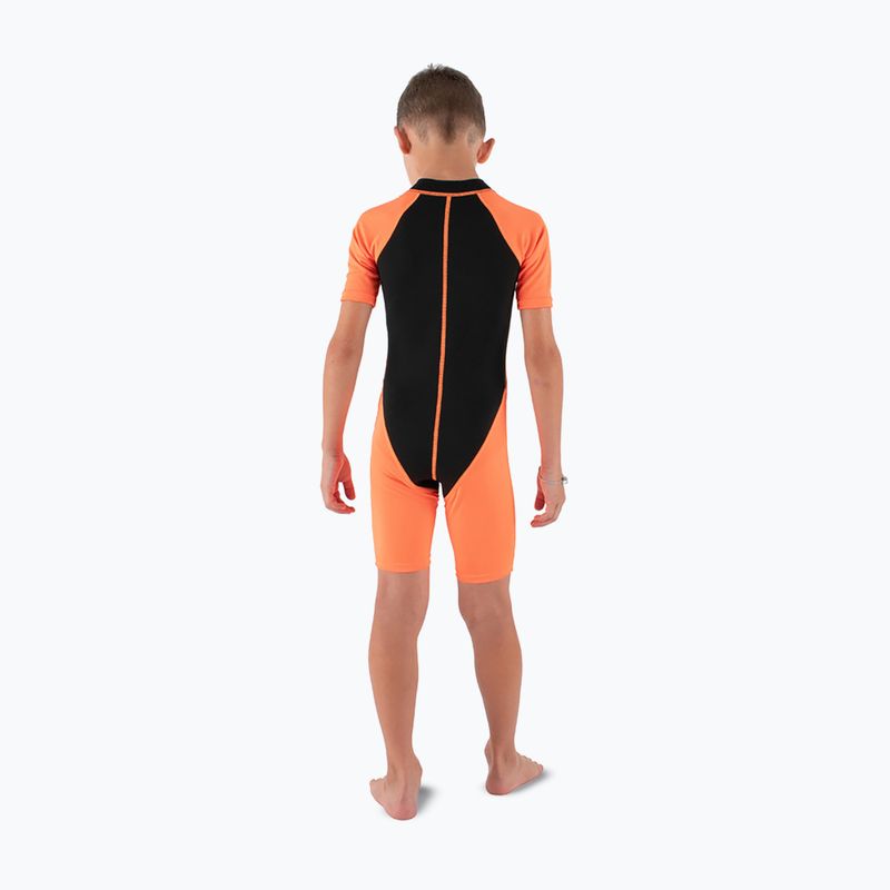 Kinder Schwimm-Neoprenanzug SEAC Dolphin Shorty 1,5 mm black/orange 2