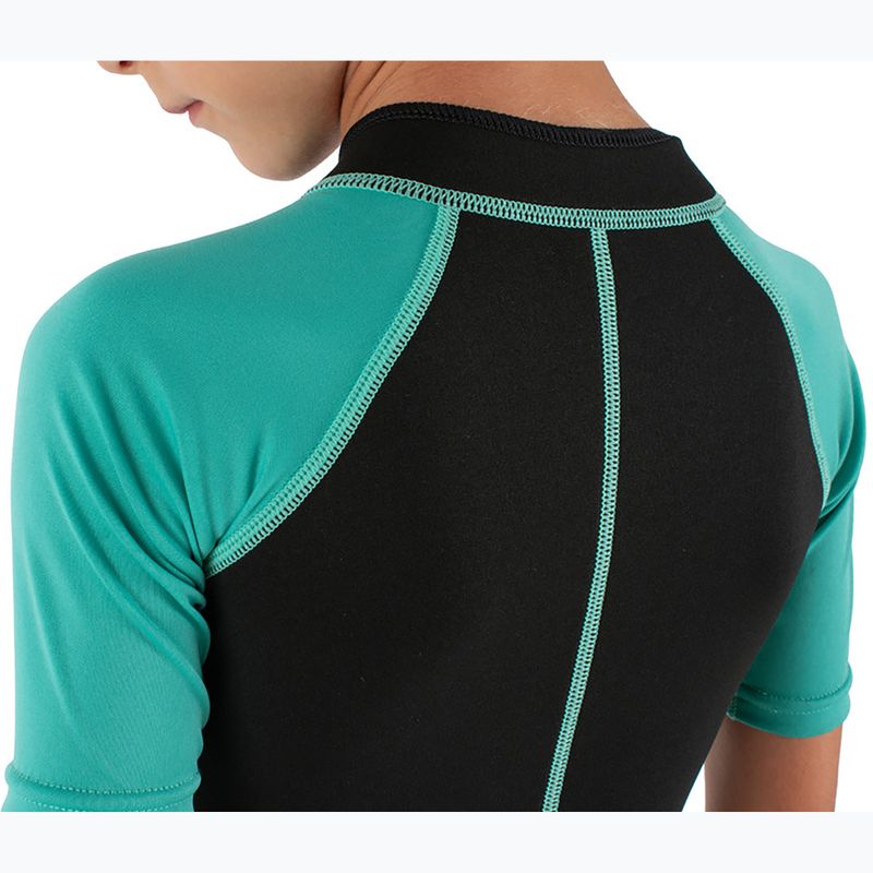 Kinder Schwimm-Neoprenanzug SEAC Dolphin Shorty 1,5 mm black/tiffany 6