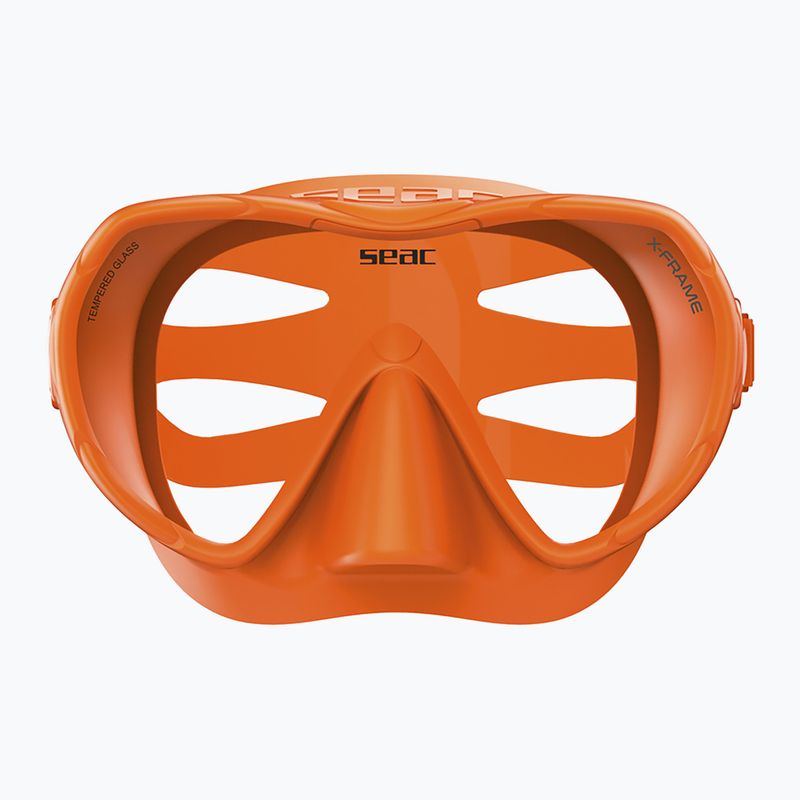 Tauchmaske SEAC X-Frame orange 2