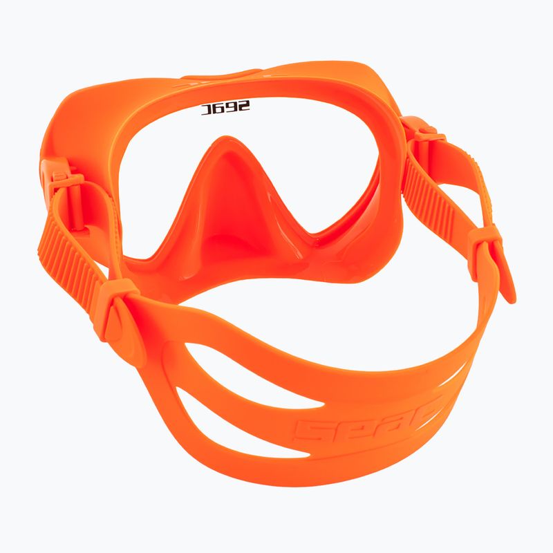 Tauchmaske SEAC X-Frame orange 3