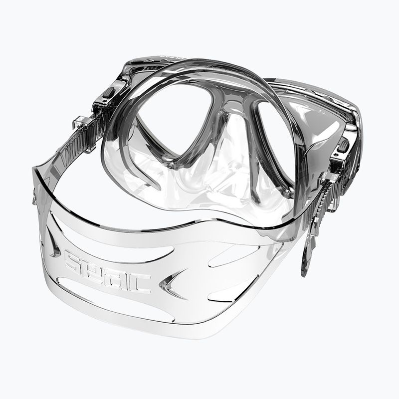 Tauchmaske SEAC Clear Antifog transparent black 3