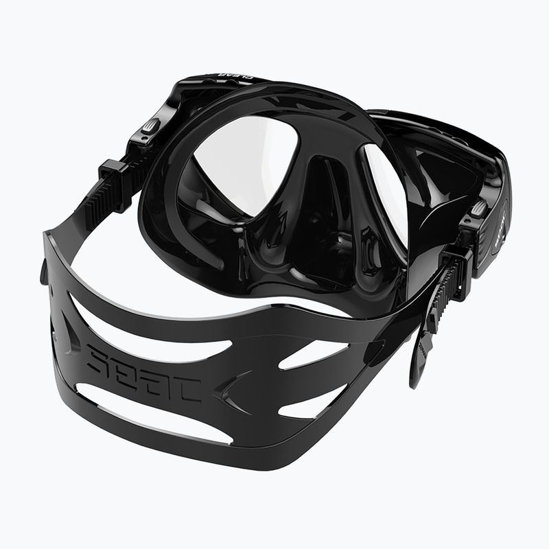 Tauchmaske SEAC Clear Antifog black 3