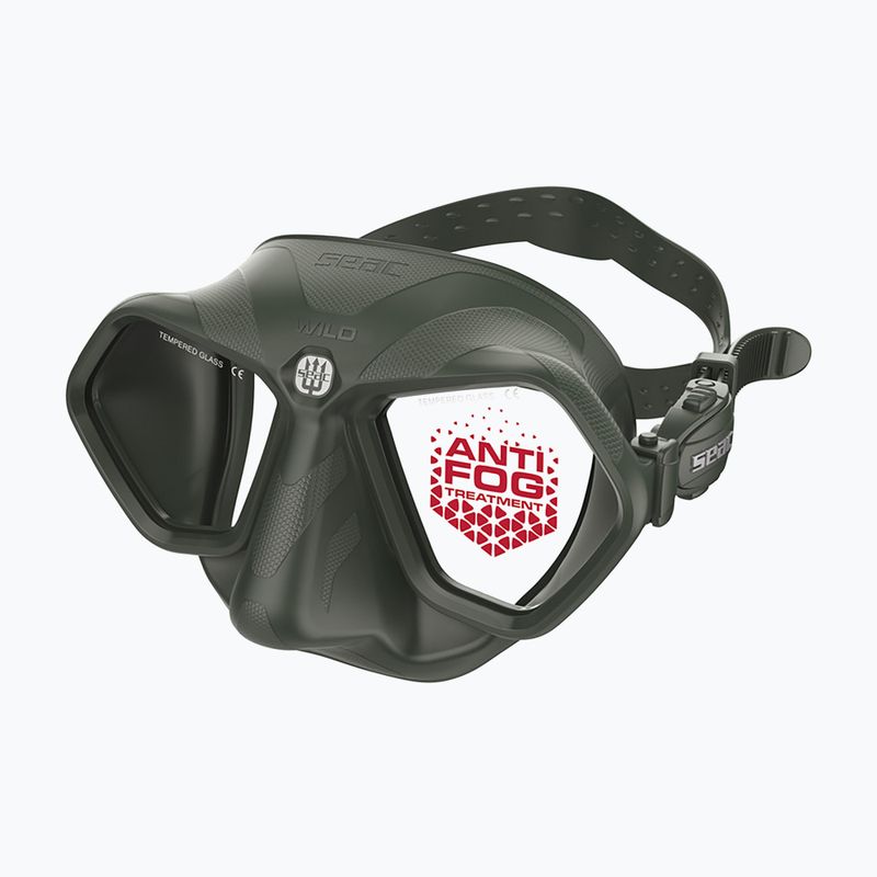 Tauchmaske SEAC Wild Antifog green 2