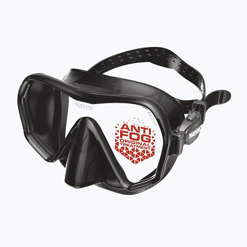 Tauchmaske SEAC Pura Antifog black 2
