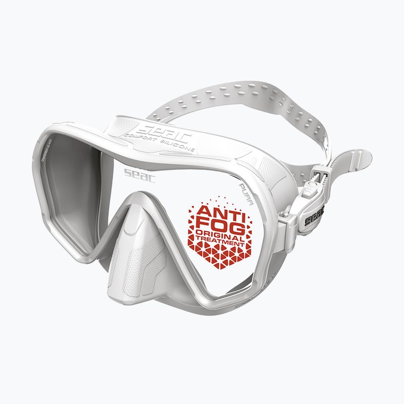 Tauchmaske SEAC Pura Antifog white 2