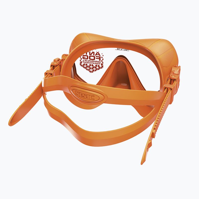 Tauchmaske SEAC Pura Antifog orange 3