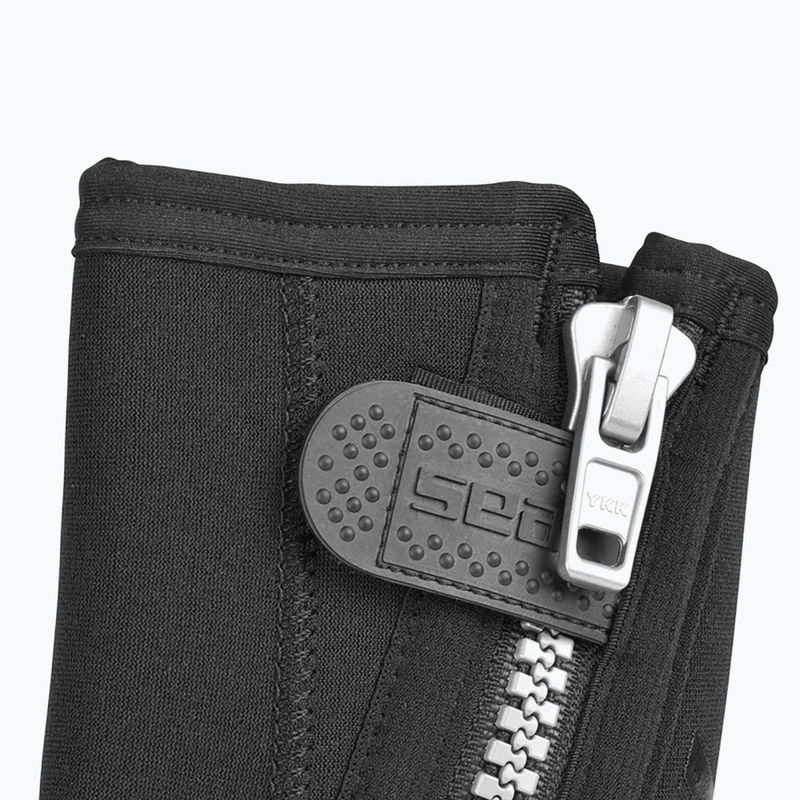 Neopren-Schuhe SEAC Basic HD Zip 5 mm black 5