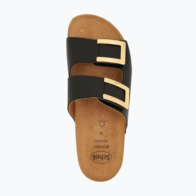 Damen-Pantoletten Scholl Montery 2 Straps Ad Med schwarz 4