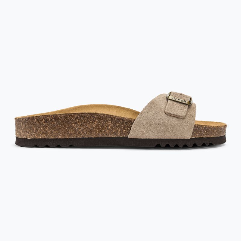 Slides Schlappen  Damen Scholl Estelle Sue dark Beige 2