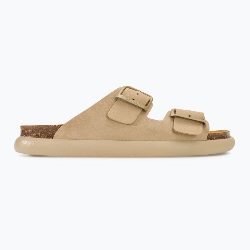 Slides Schlappen  Damen Scholl Noelle Chunky Sue Sa Beige 2