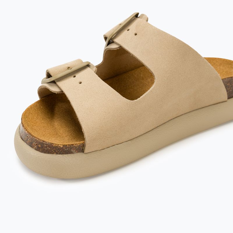 Slides Schlappen  Damen Scholl Noelle Chunky Sue Sa Beige 7