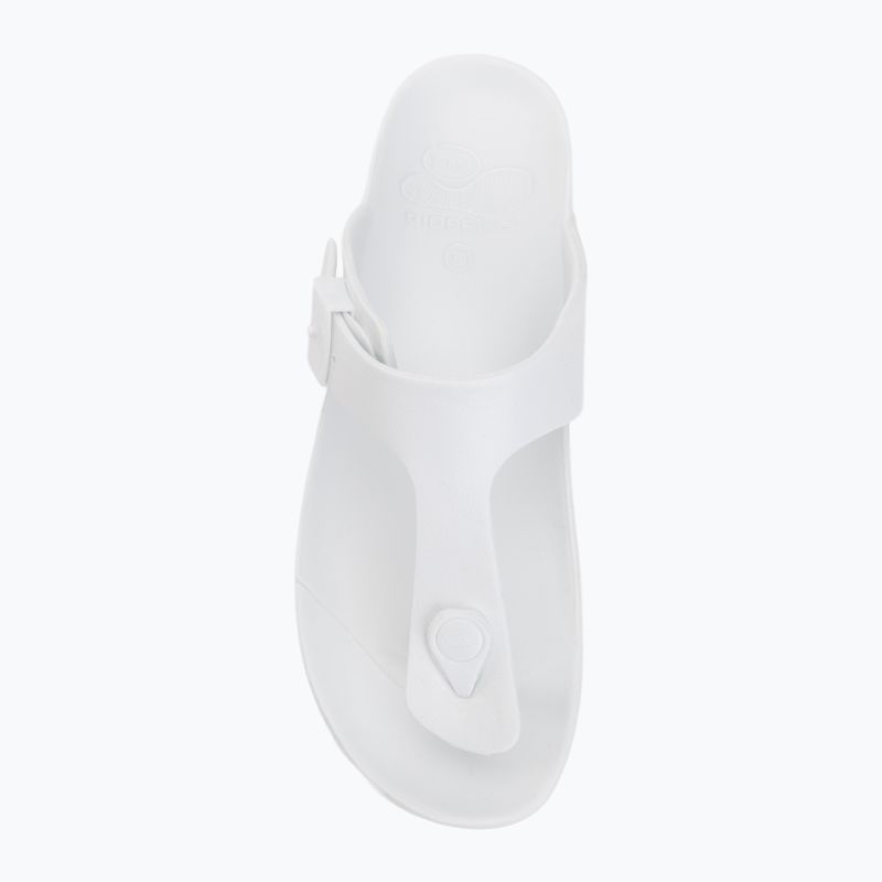 Damen-Zehentrenner Scholl Bahia Eva white 5