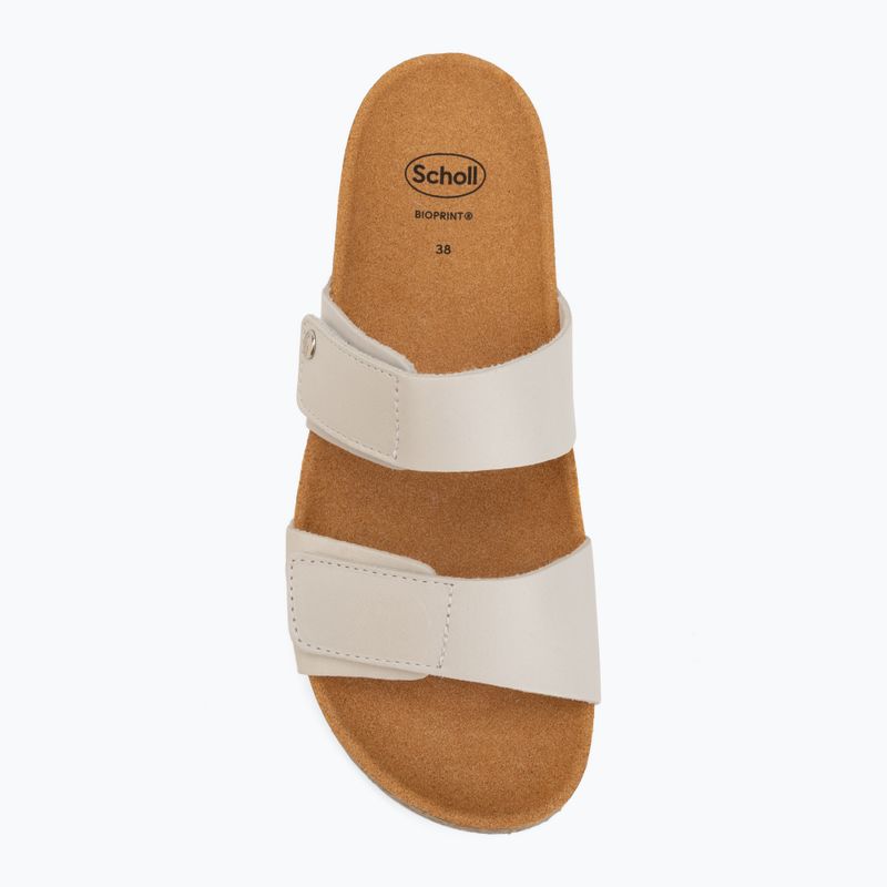 Damen-Pantoletten Scholl Lusaka 2.0 Med white 5