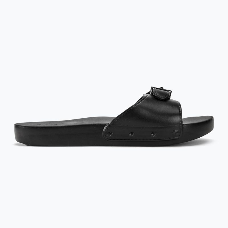 Slides Schlappen  Damen Scholl Pescura Flat Aqua Eva black 2