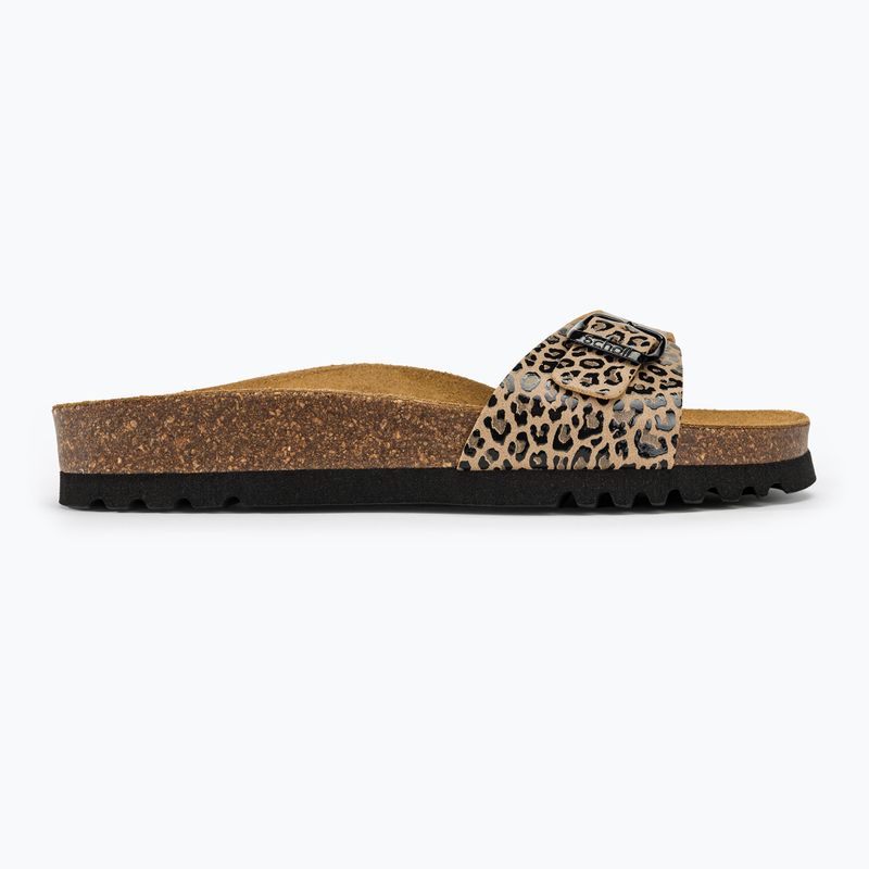 Slides Schlappen  Damen Scholl Estelle Syne leopard 2