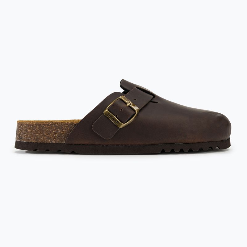 Slides Schlappen  Herren Scholl Olivier Synkan brown 2