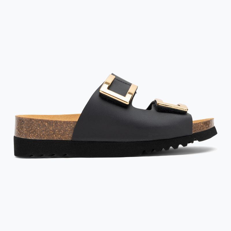 Damen-Flip-Flops Scholl Monterey 2 Riemen Ad Med schwarz 2