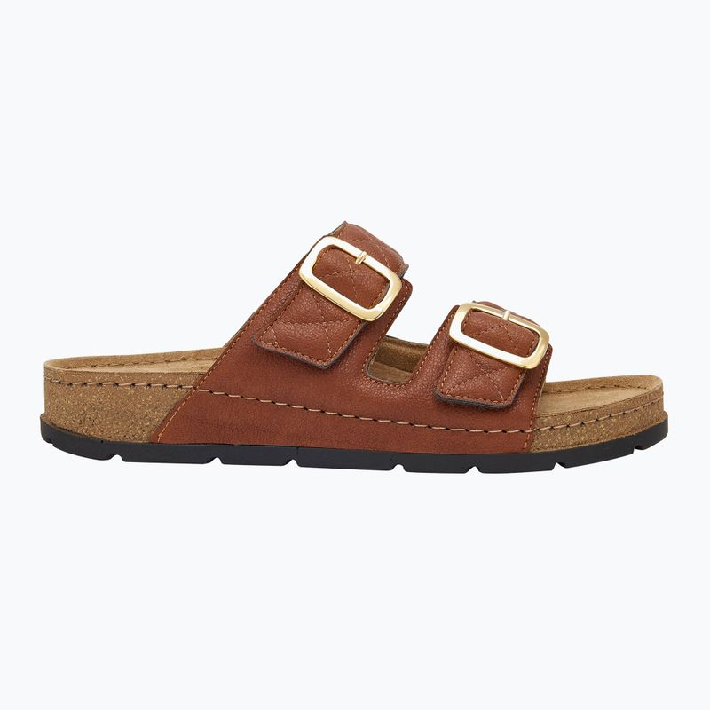 Damen-Flip-Flops Scholl Bora 2 Riemen Med tabak 2