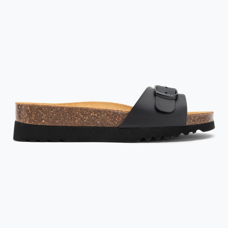 Scholl Damen-Flip-Flops Ginni Wide Med schwarz 2