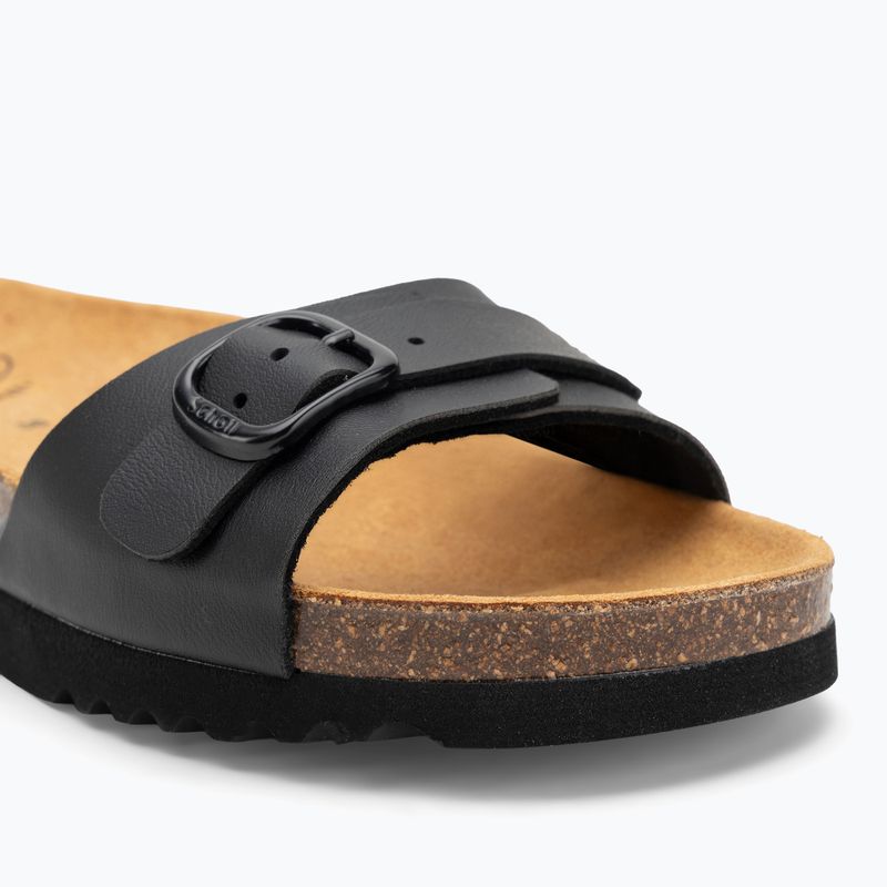 Scholl Damen-Flip-Flops Ginni Wide Med schwarz 7