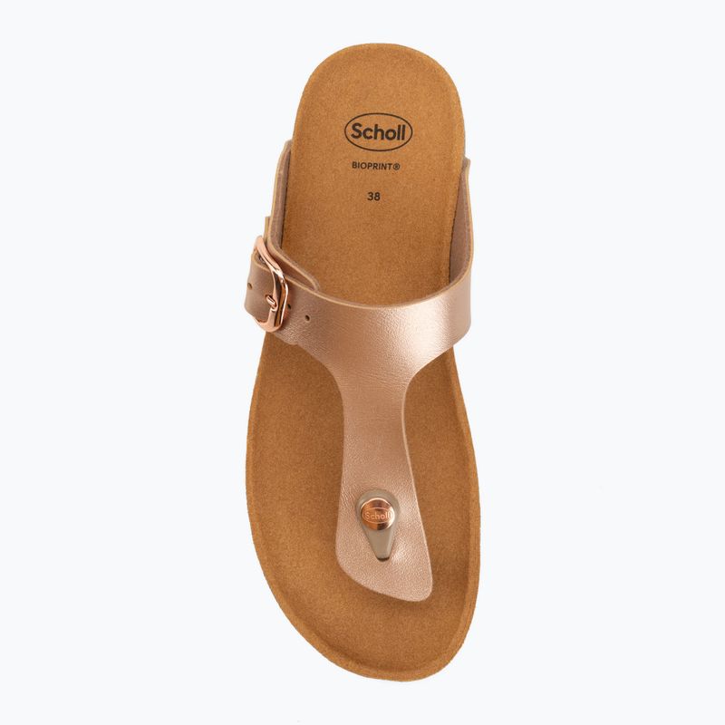 Damen Flip-Flops Scholl Boa Vista Med rose/gold 5