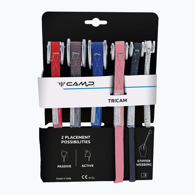 Kletter-Klemmkeil-Set CAMP Tricam 6 pcs 2