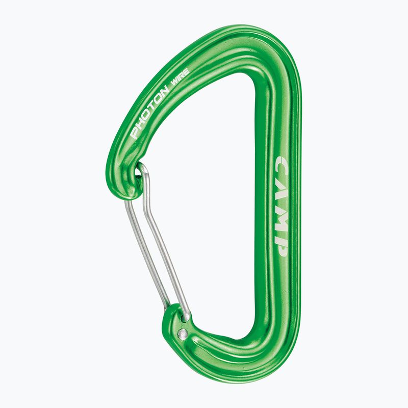 Kletterkarabiner CAMP Photon Wire green