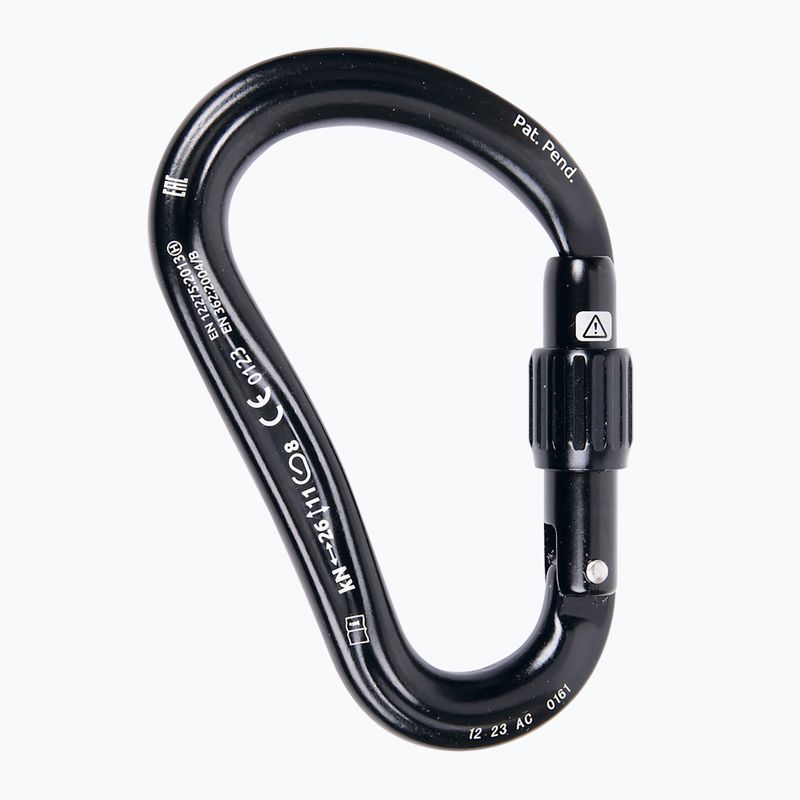 Kletterkarabiner CAMP Atom Lock black 2