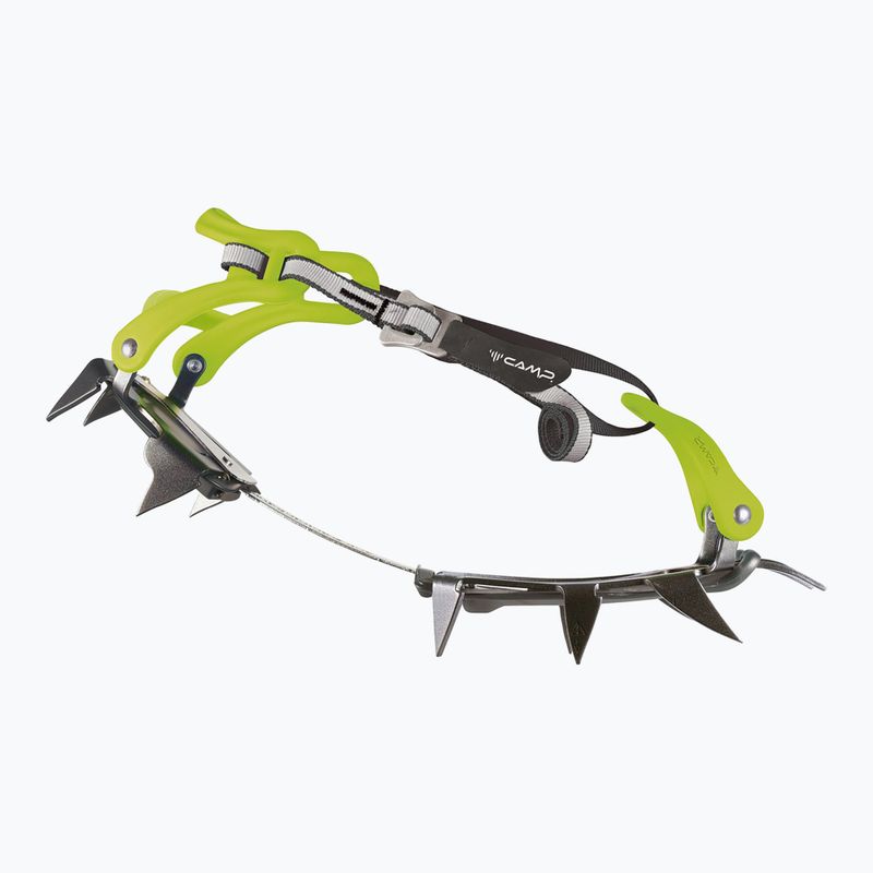 Riemen-Steigeisen CAMP Stalker Universal green 2