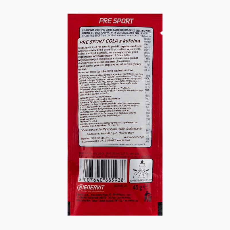 Pre Sport Enervit Kohlenhydrate 45g Cola 90527 2