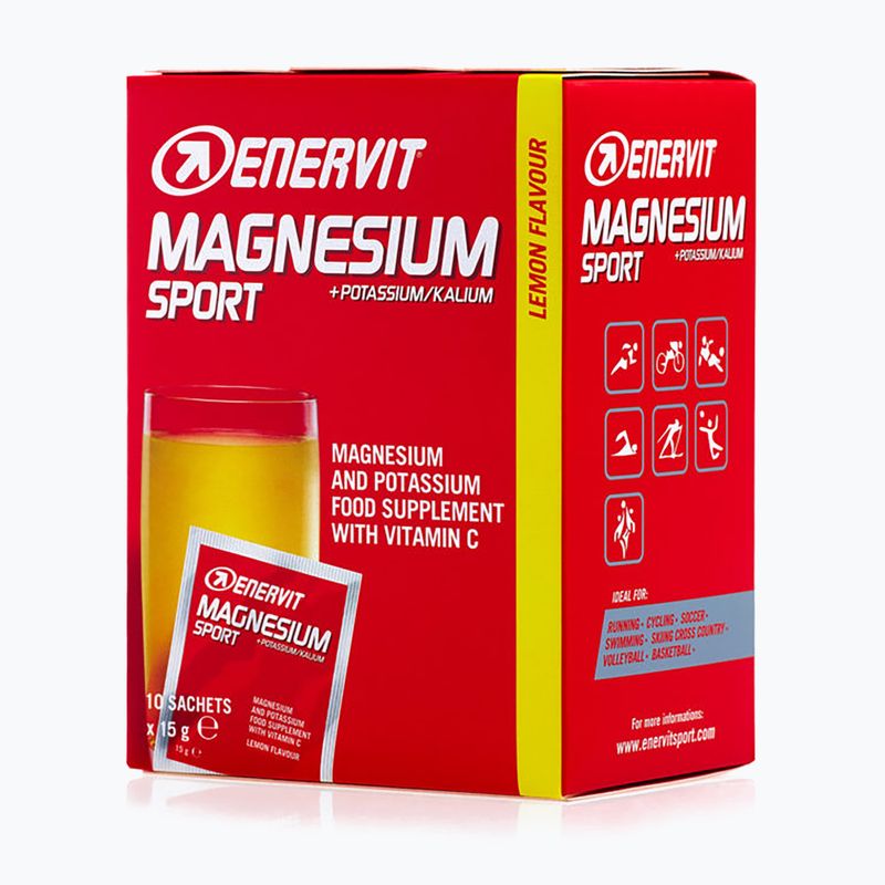 Magnesium mit Kalium + Vitamin C Enervit 98038 10 x 15 g 3