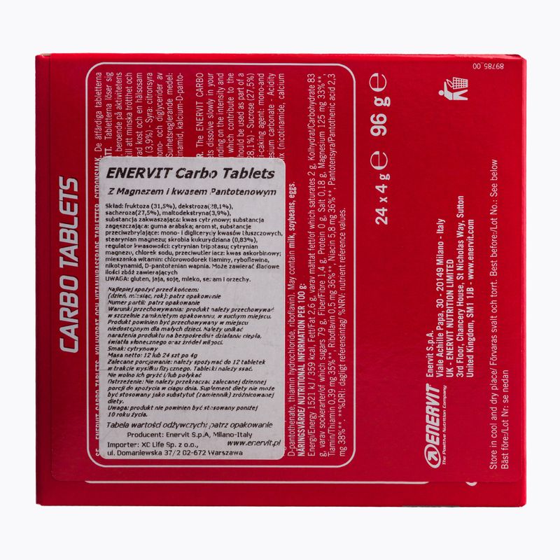 Kau Carbo Enervit Kohlenhydrat 24 Tabletten Zitrone 98378 3