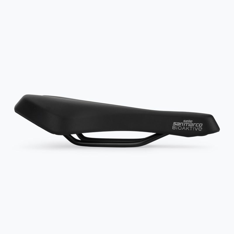 SAN MARCO Sportive Biofoam Open Small 0-30° schwarz matt Fahrradsattel 2