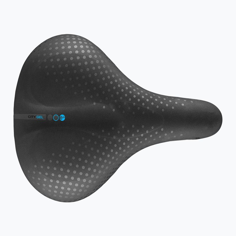 Fahrradsattel SAN MARCO City Gel Small 60-90° schwarz