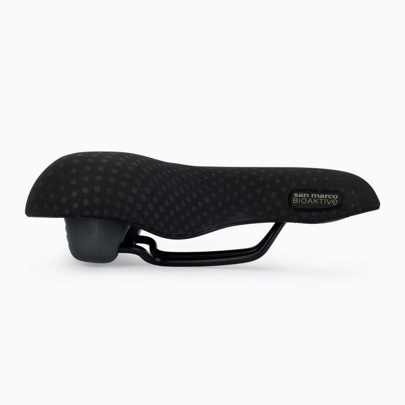 Fahrradsattel SAN MARCO Trekking Gel Large 30-60° schwarz 2