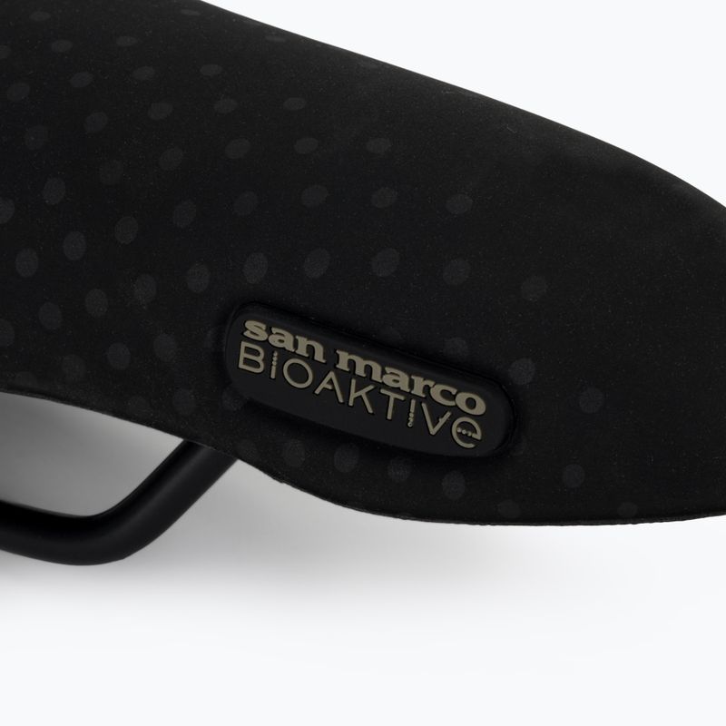 Fahrradsattel SAN MARCO Trekking Gel Large 30-60° schwarz 6
