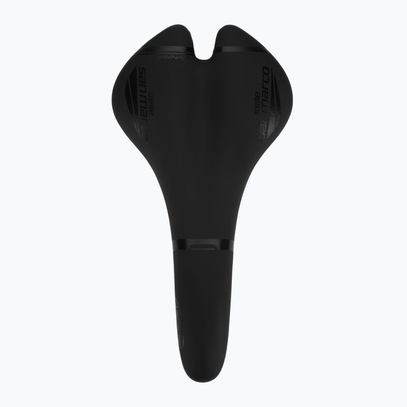 SAN MARCO Aspide Dynamic Wide schwarzer Fahrradsattel 3