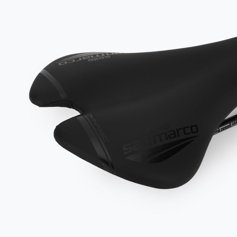 SAN MARCO Aspide Dynamic Wide schwarzer Fahrradsattel 5