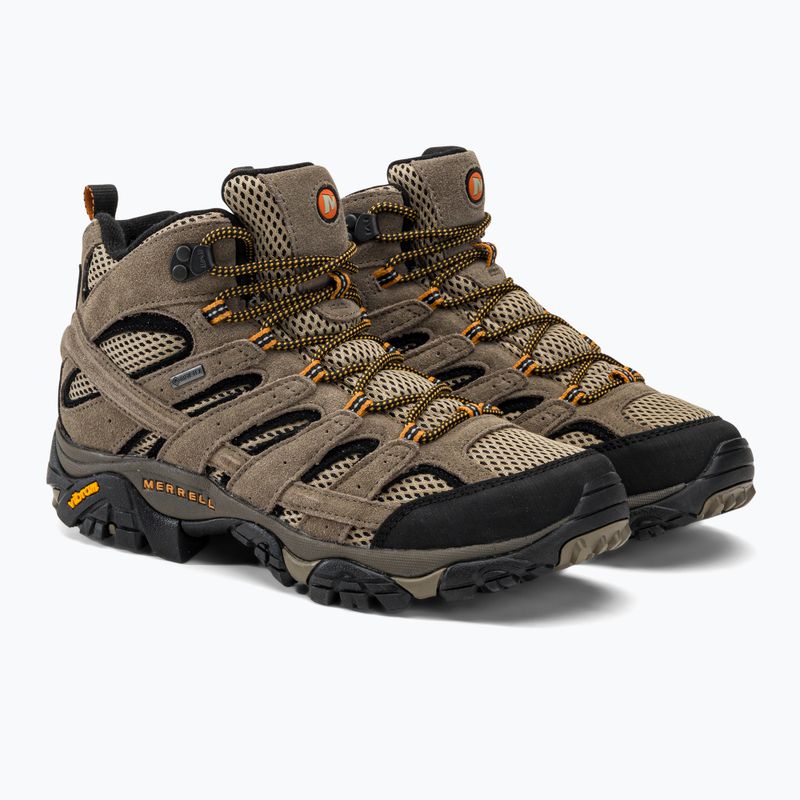 Herren Wanderschuhe Merrell Moab 2 LTR Mid GTX braun J598233 4