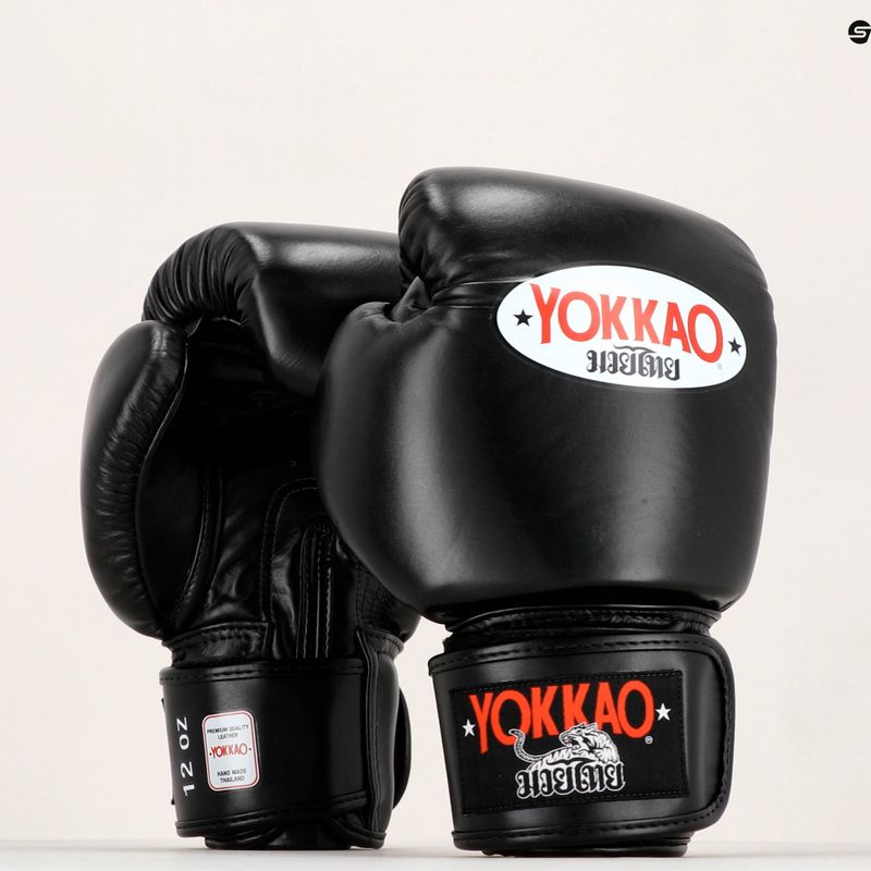 Boxhandschuhe YOKKAO Matrix schwarz BYGL-X-1 7