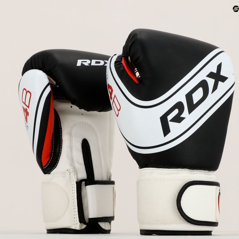 RDX Kinder Boxhandschuhe schwarz/weiß JBG-4B 9