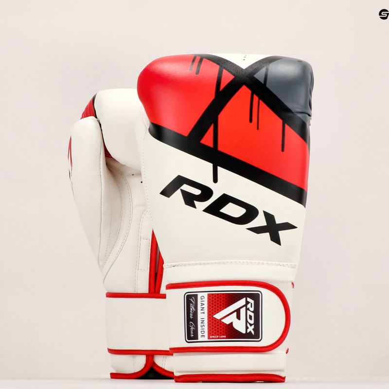 RDX Boxhandschuhe rot und weiß BGR-F7R 8