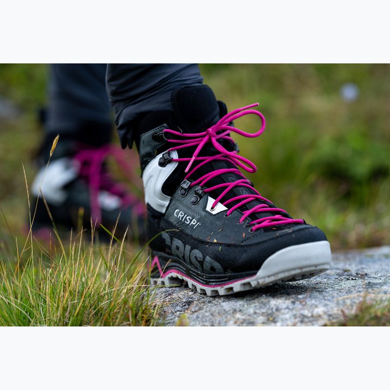 Trekkingstiefel Crispi Attiva BP GTX black magent 5