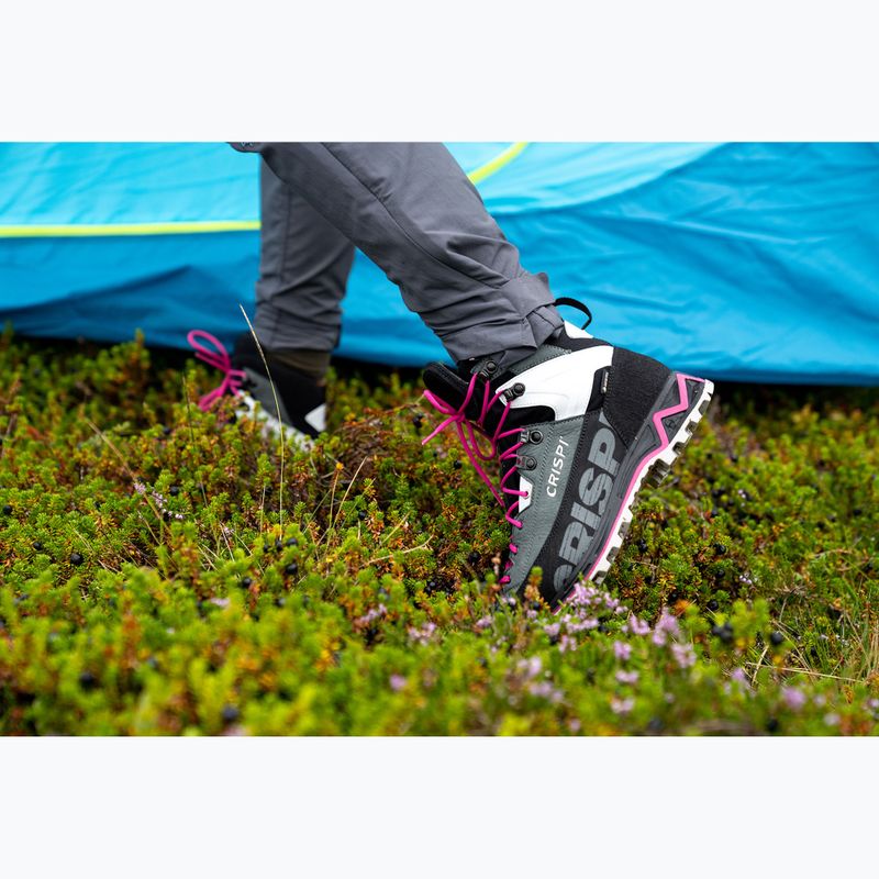 Trekkingstiefel Crispi Attiva BP GTX black magent 8